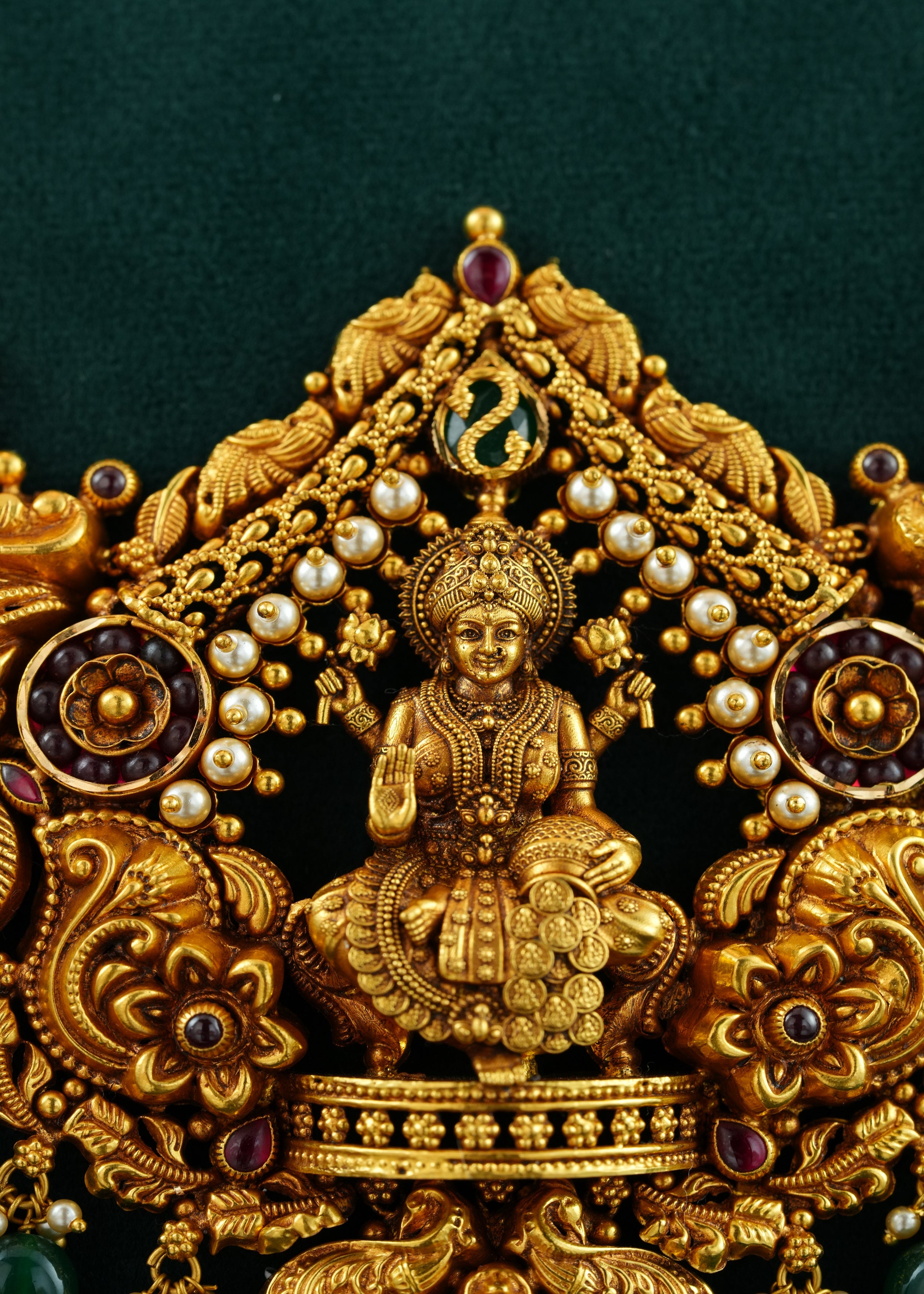 22KT NAKSHI HARAM SET