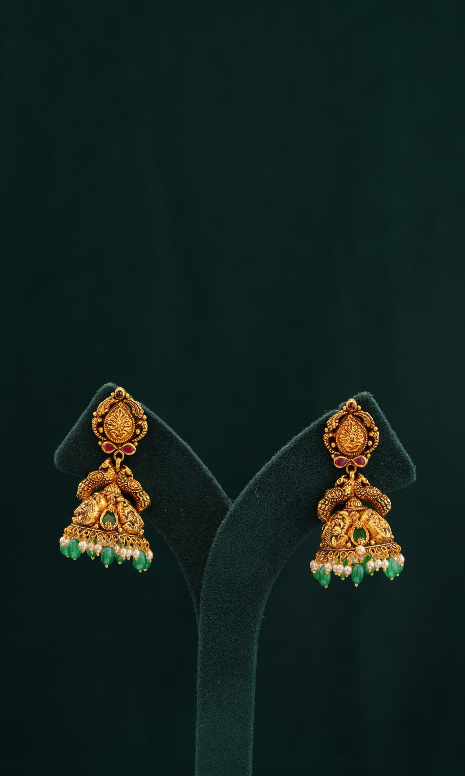 22KT NAKSHI EARRINGS