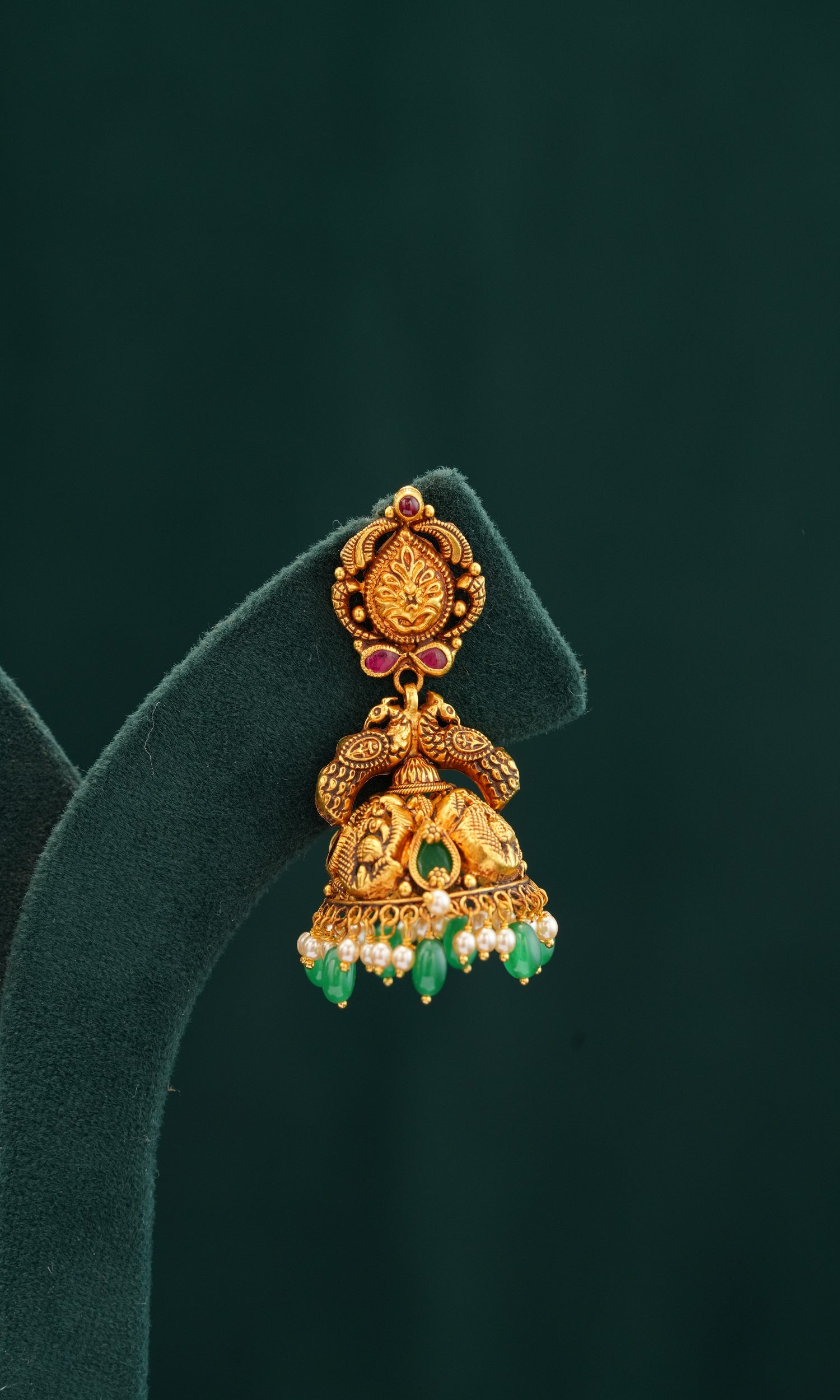 22KT NAKSHI EARRINGS