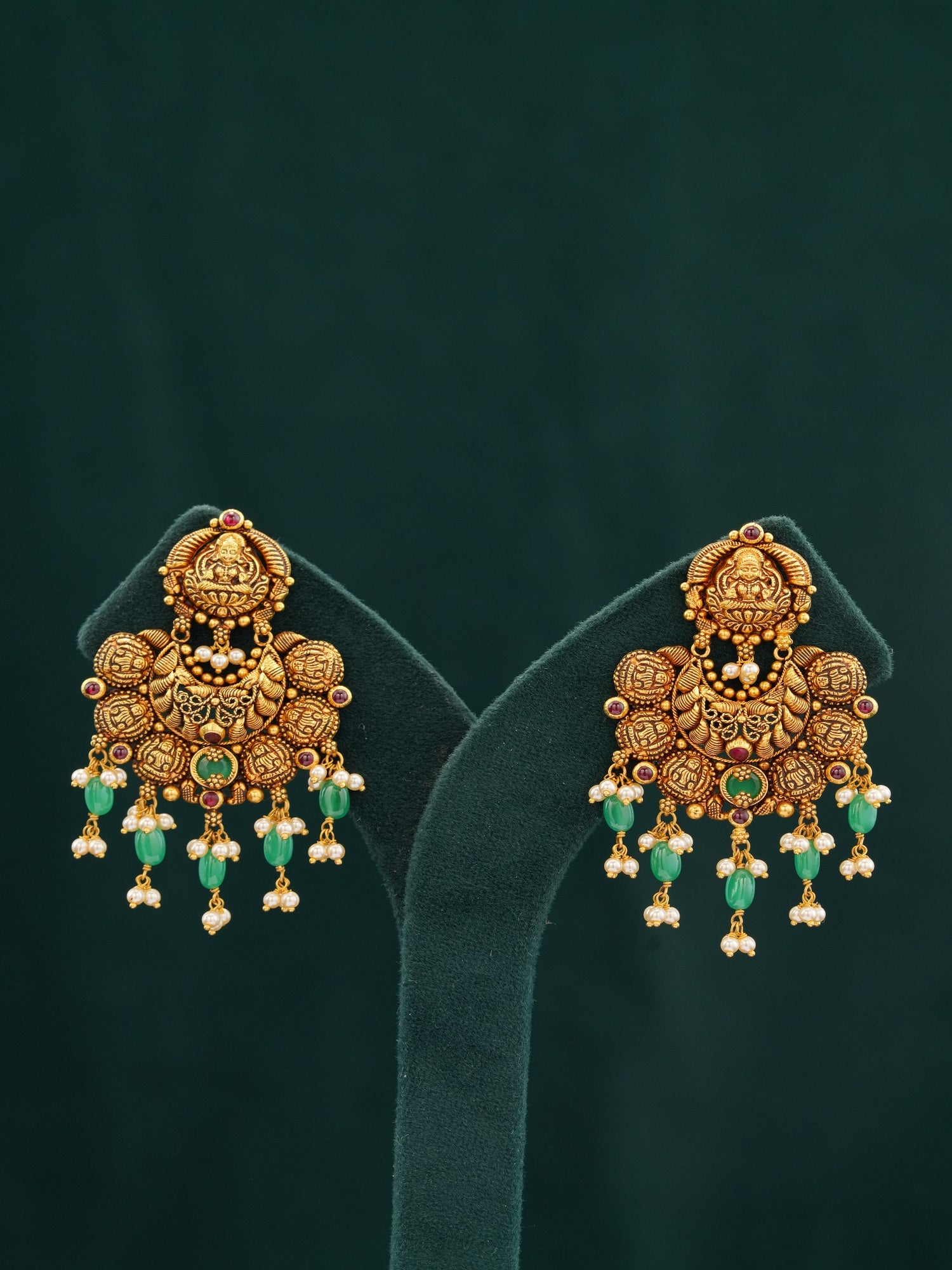 22KT NAKSHI EARRINGS