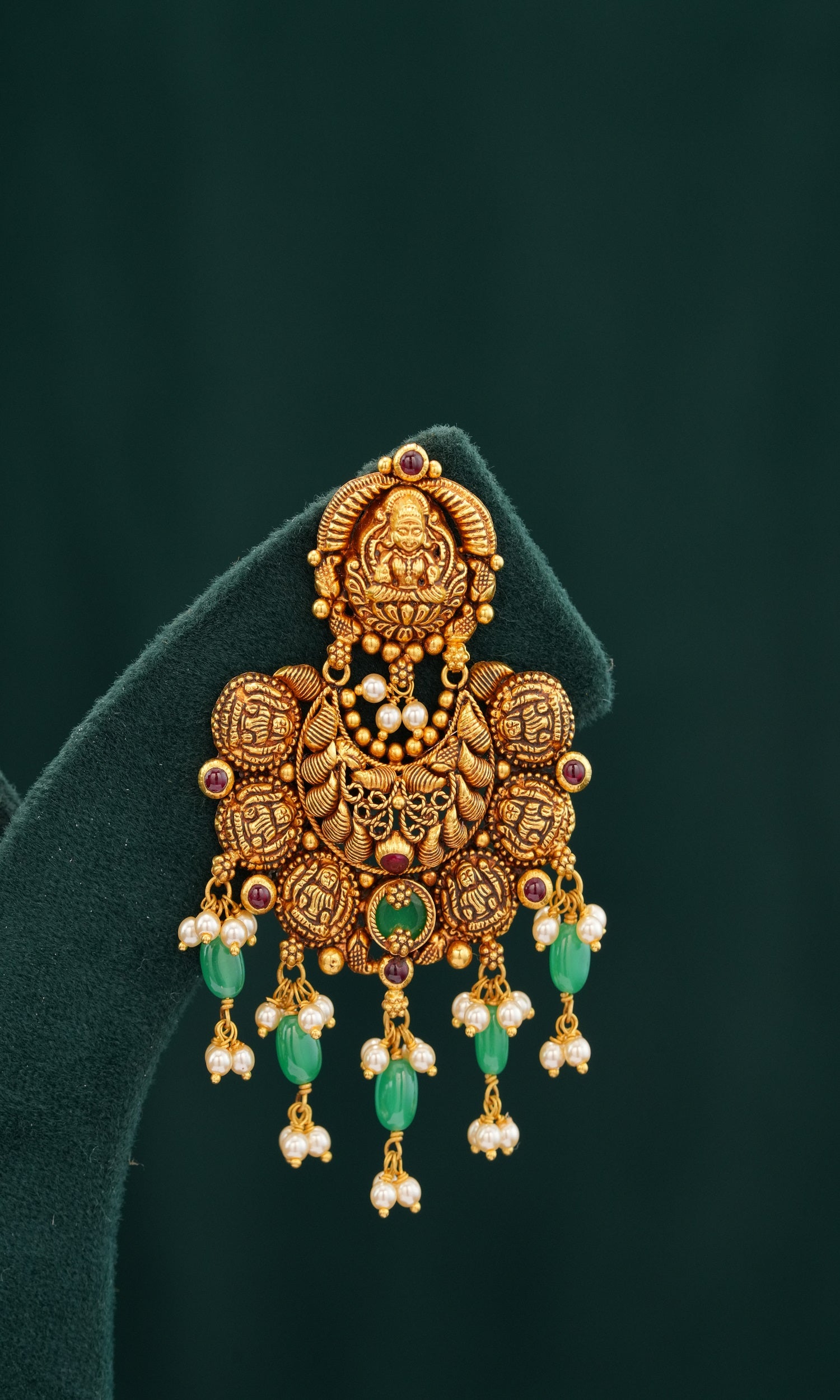 22KT NAKSHI EARRINGS