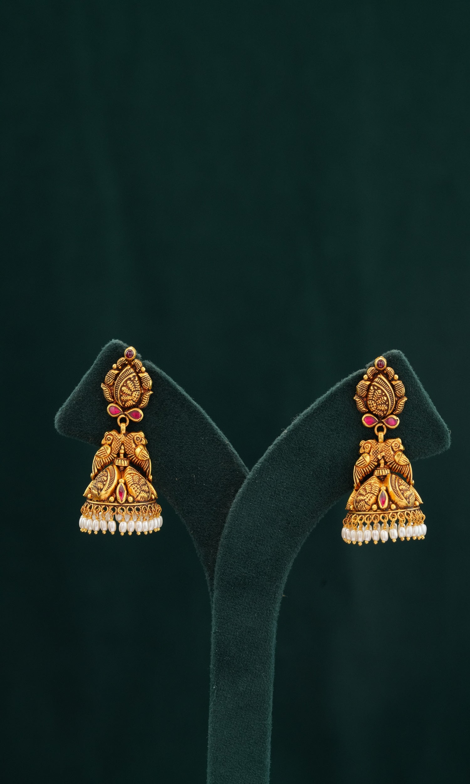 22KT NAKSHI EARRINGS