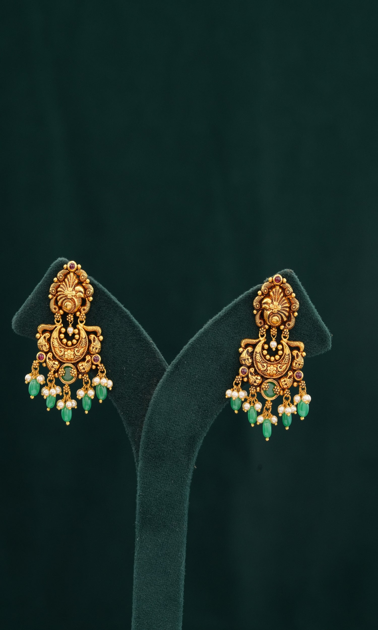 22KT NAKSHI EARRINGS