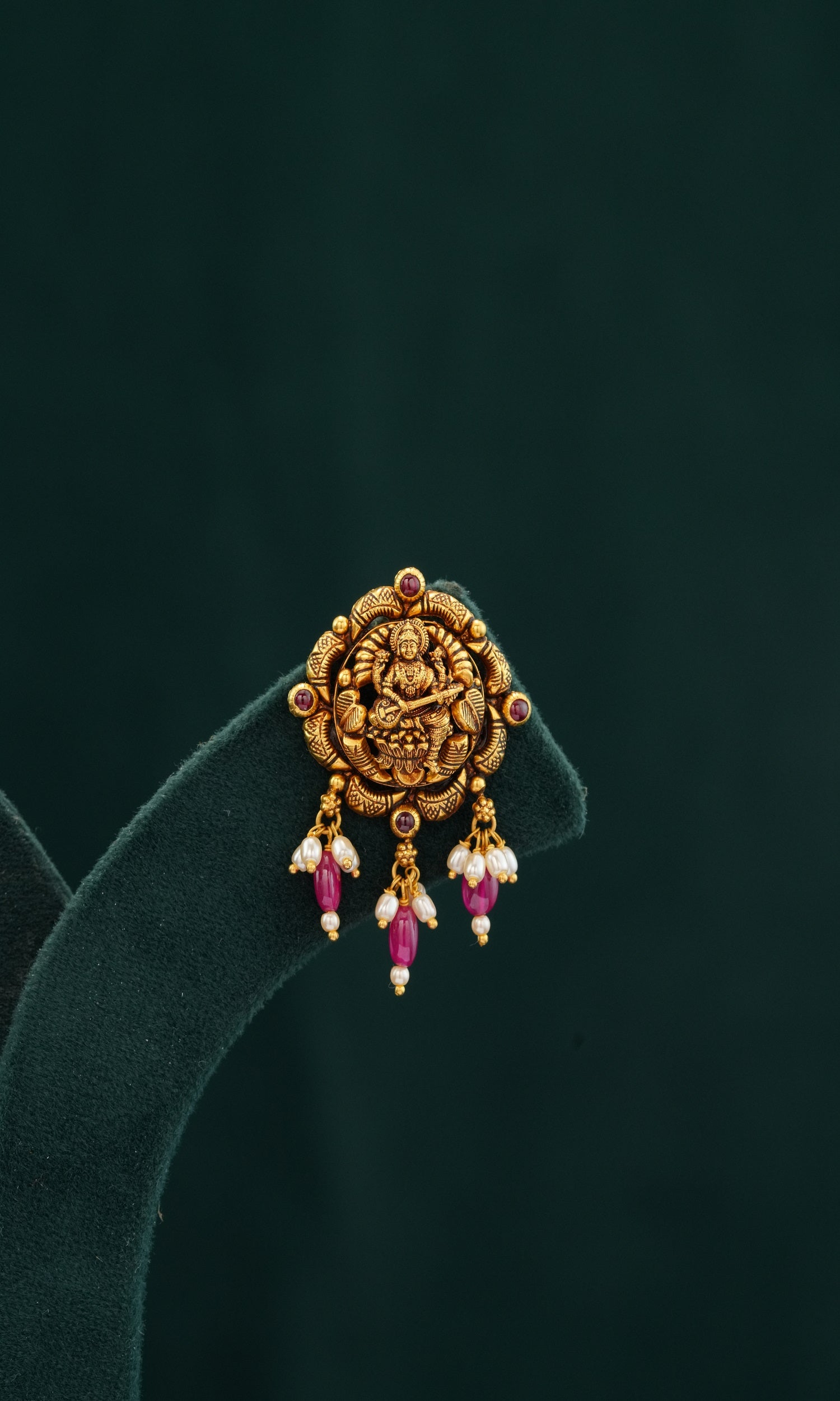 22KT NAKSHI EARRINGS