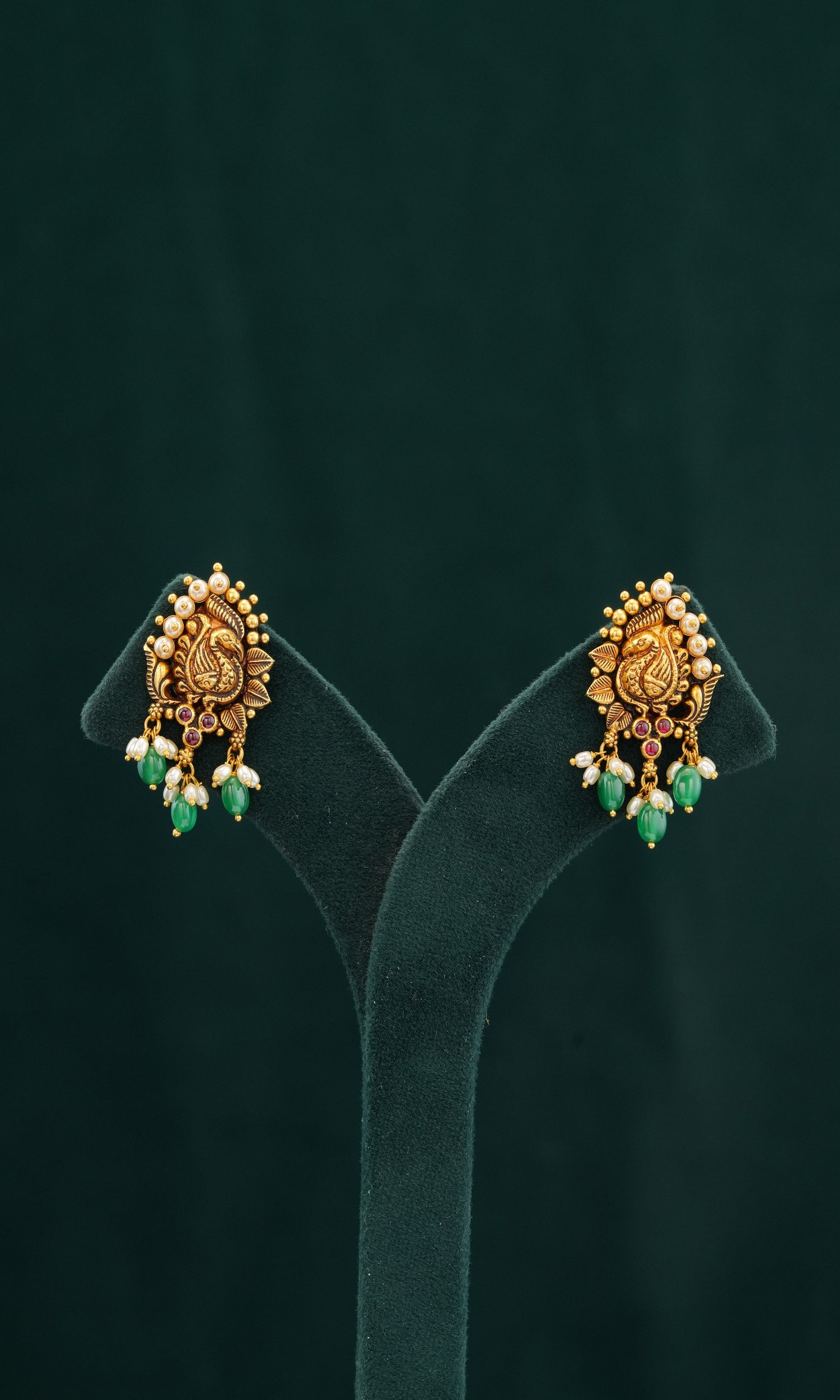 22KT NAKSHI EARRINGS