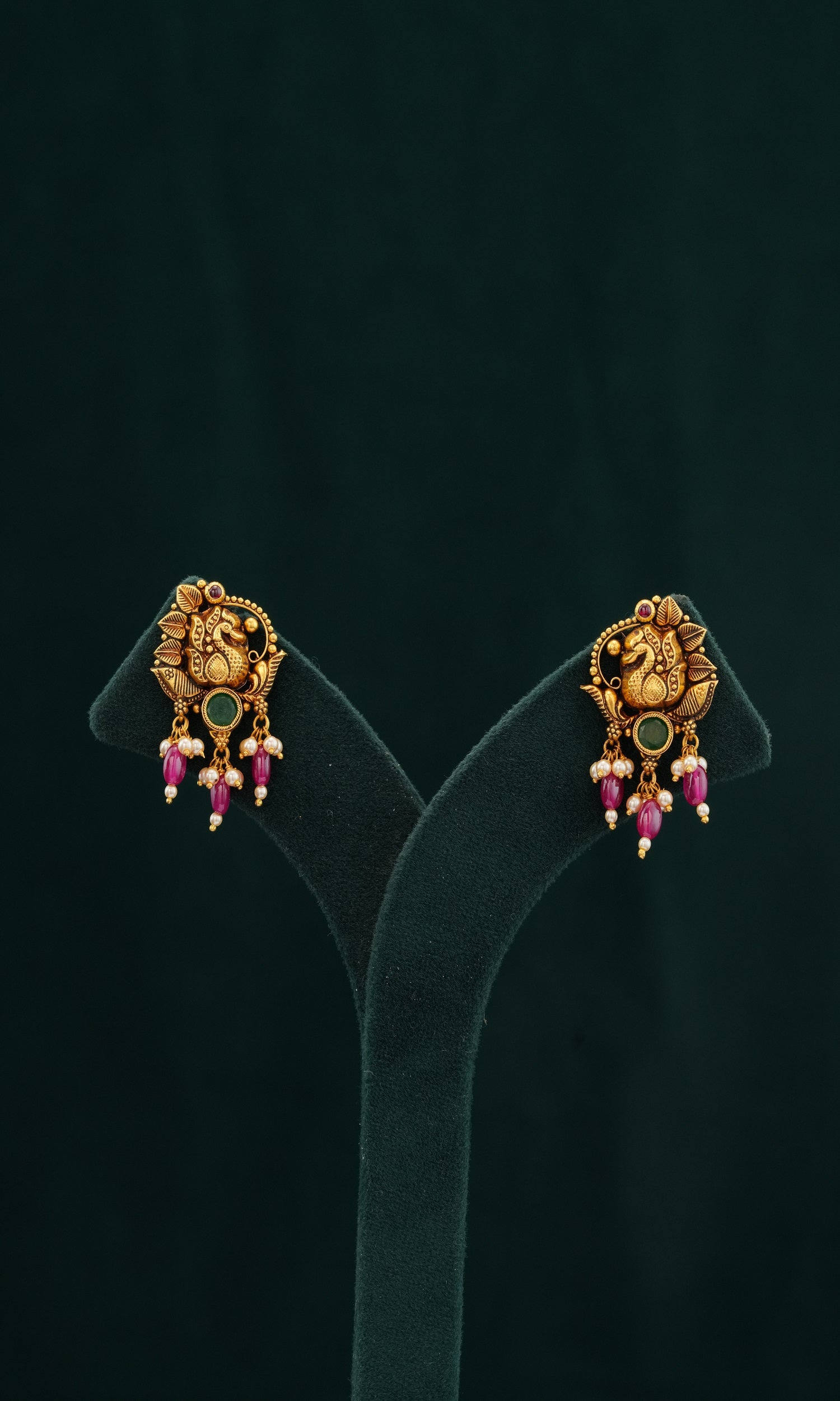 22KT NAKSHI EARRINGS
