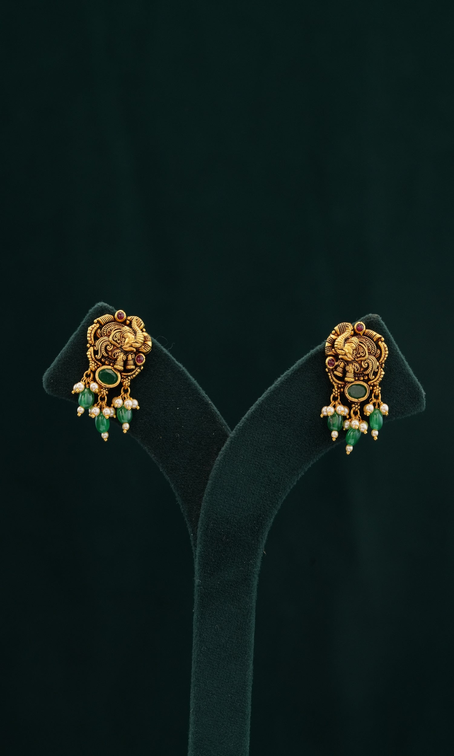 22KT NAKSHI EARRINGS