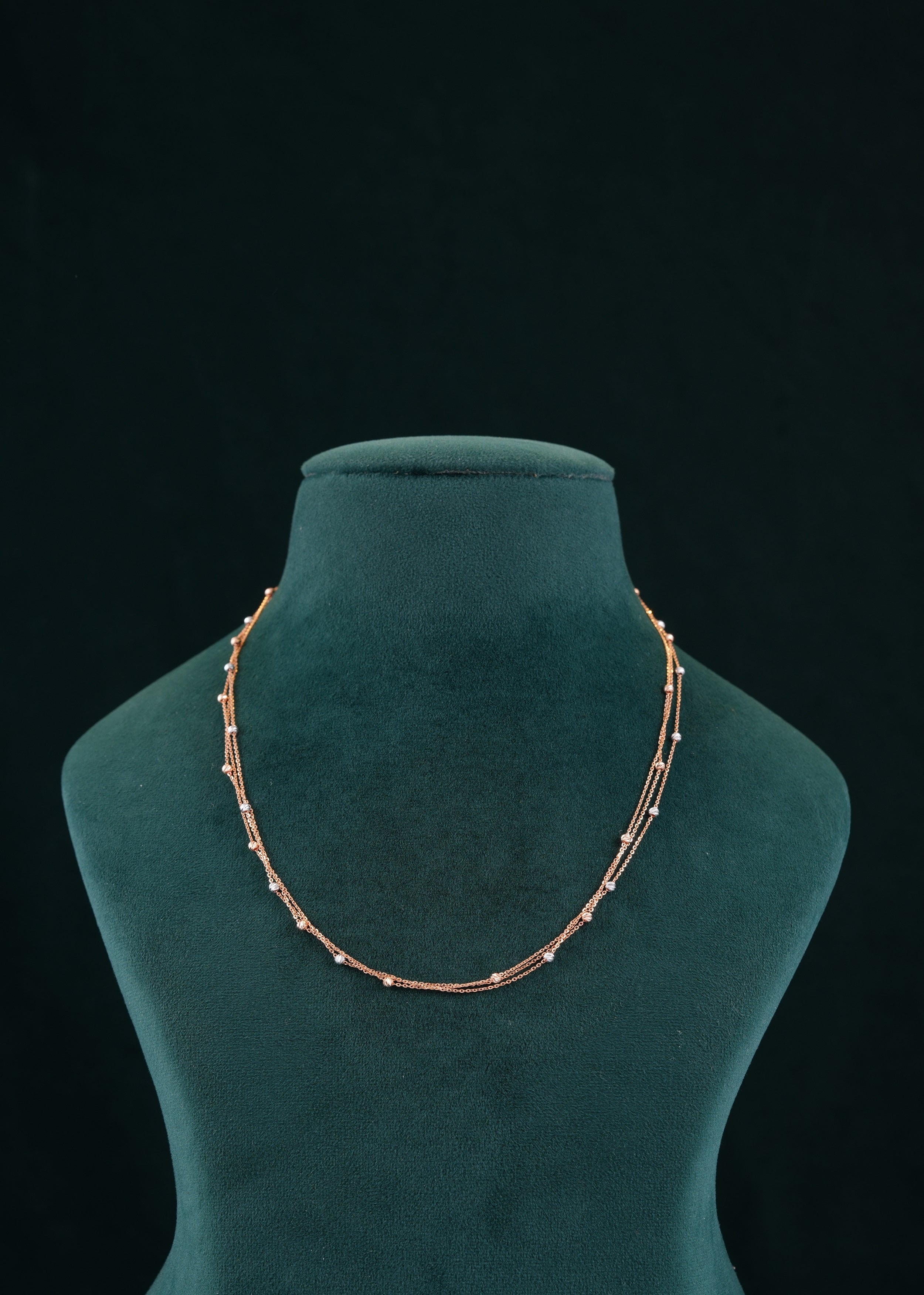 18KT CHOKER CHAIN