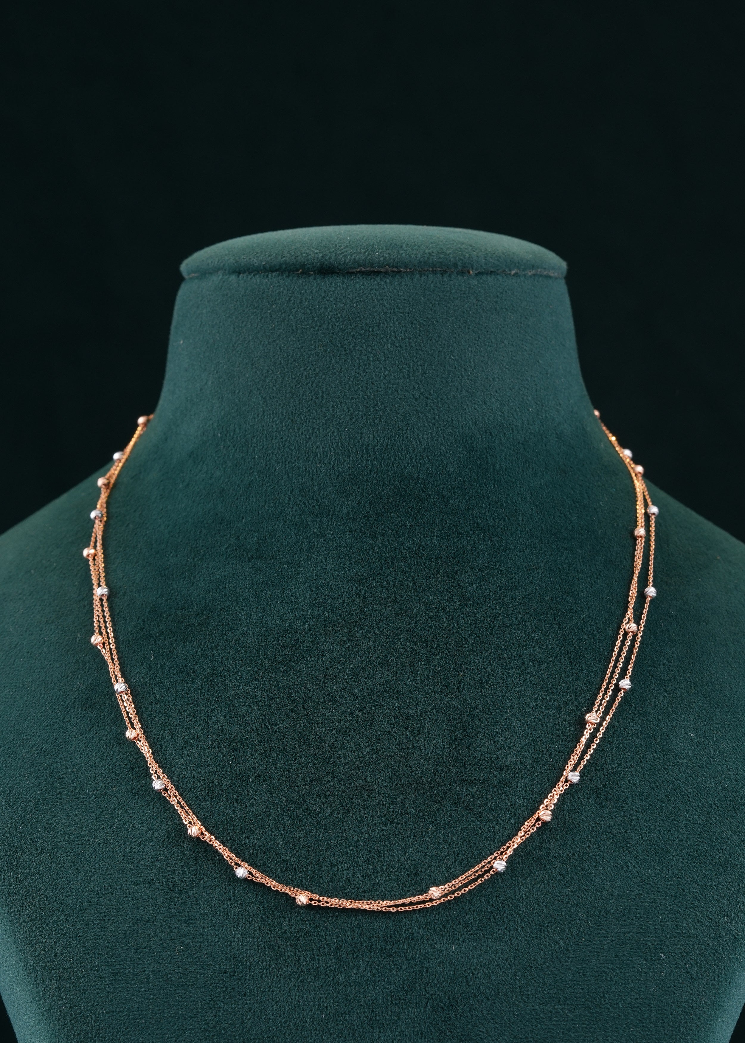18KT CHOKER CHAIN