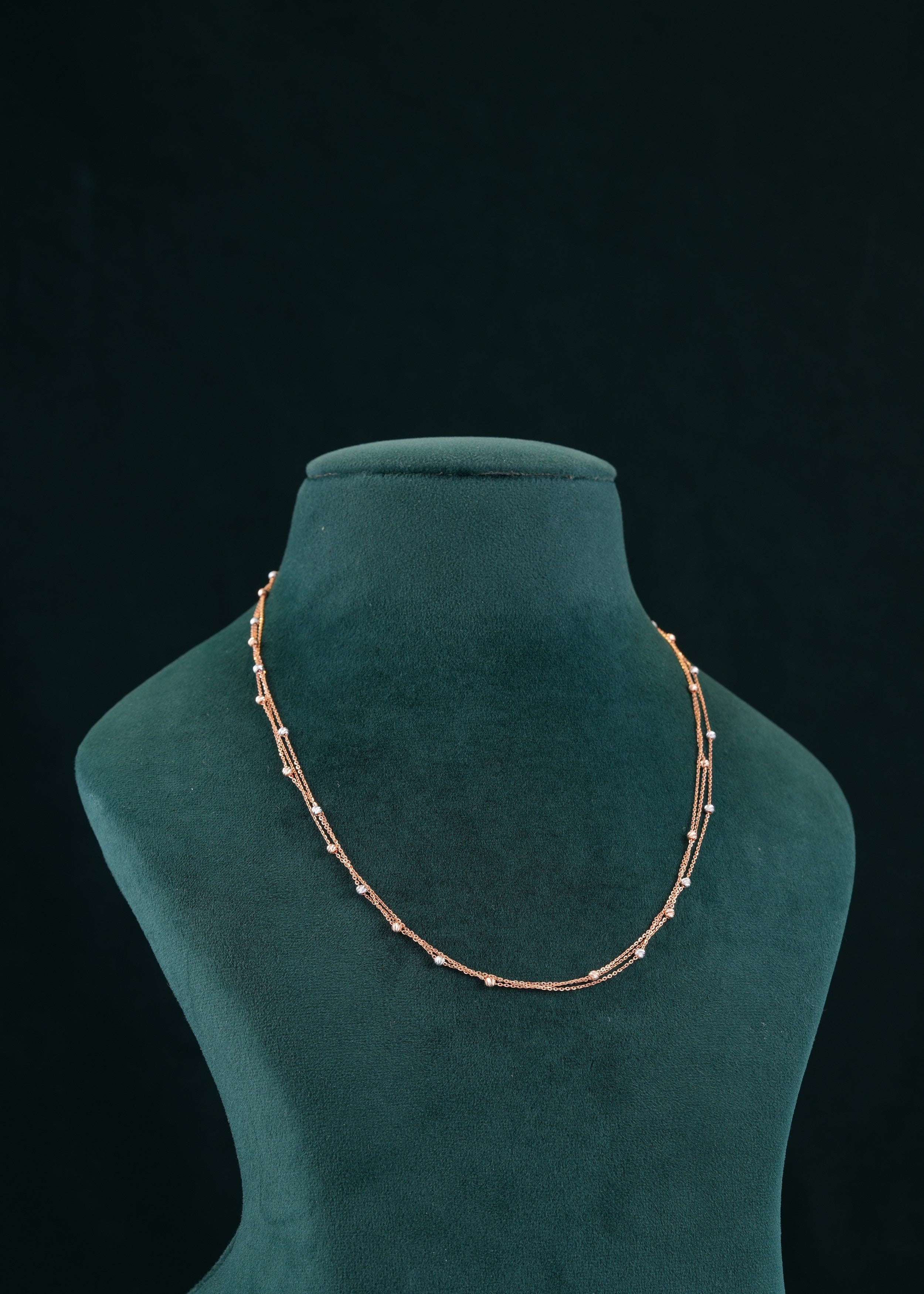 18KT CHOKER CHAIN