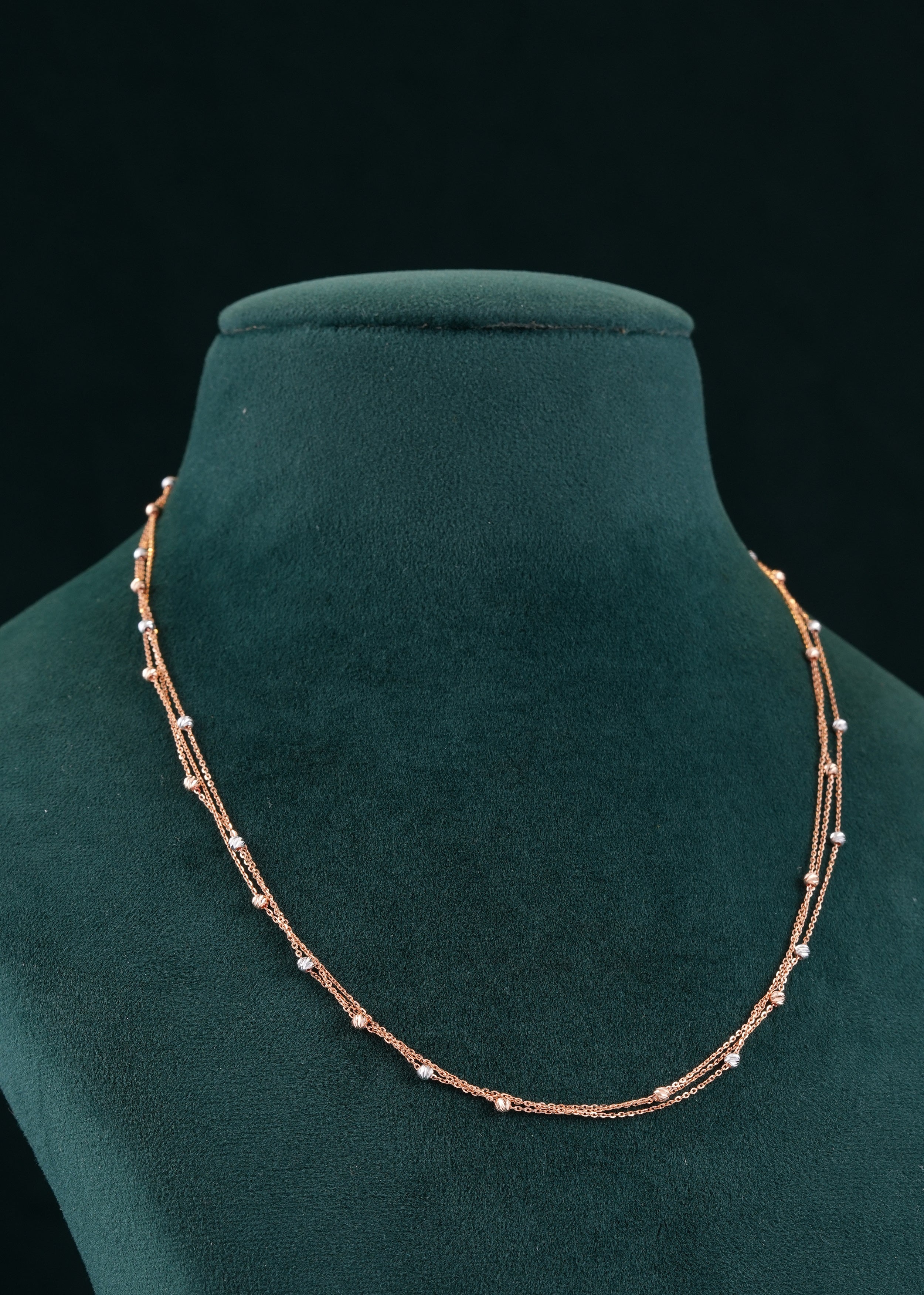 18KT CHOKER CHAIN