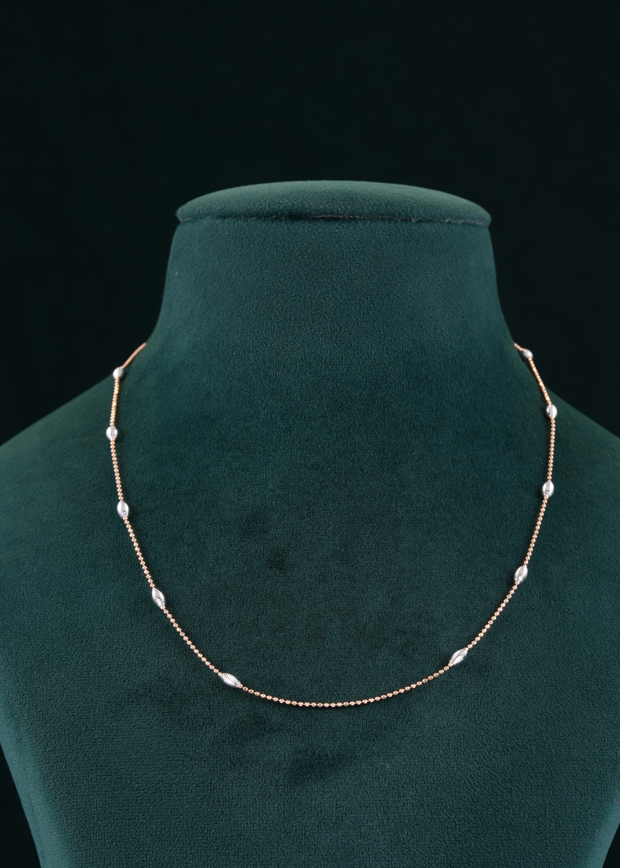 18KT CHOKER CHAIN