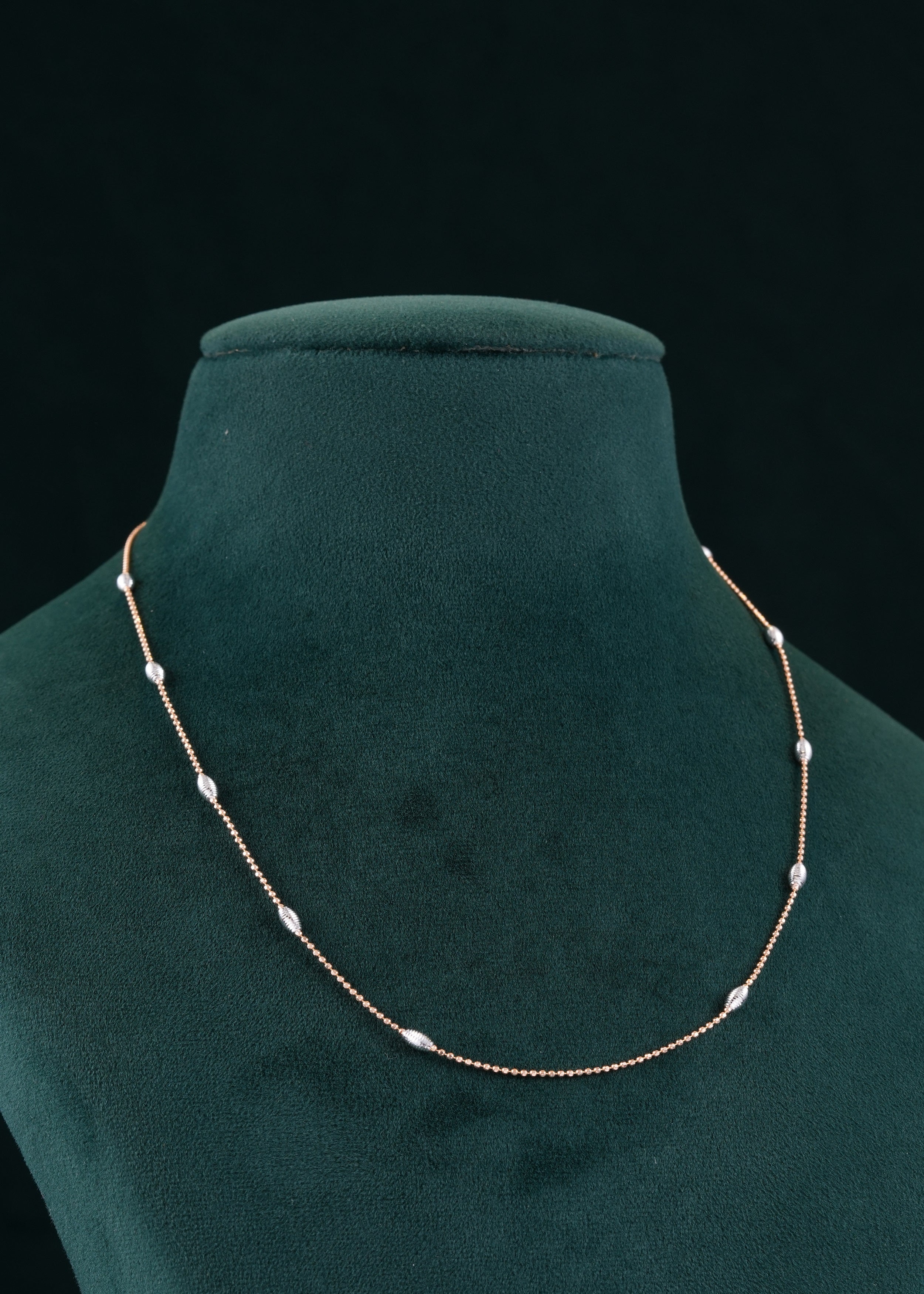 18KT CHOKER CHAIN