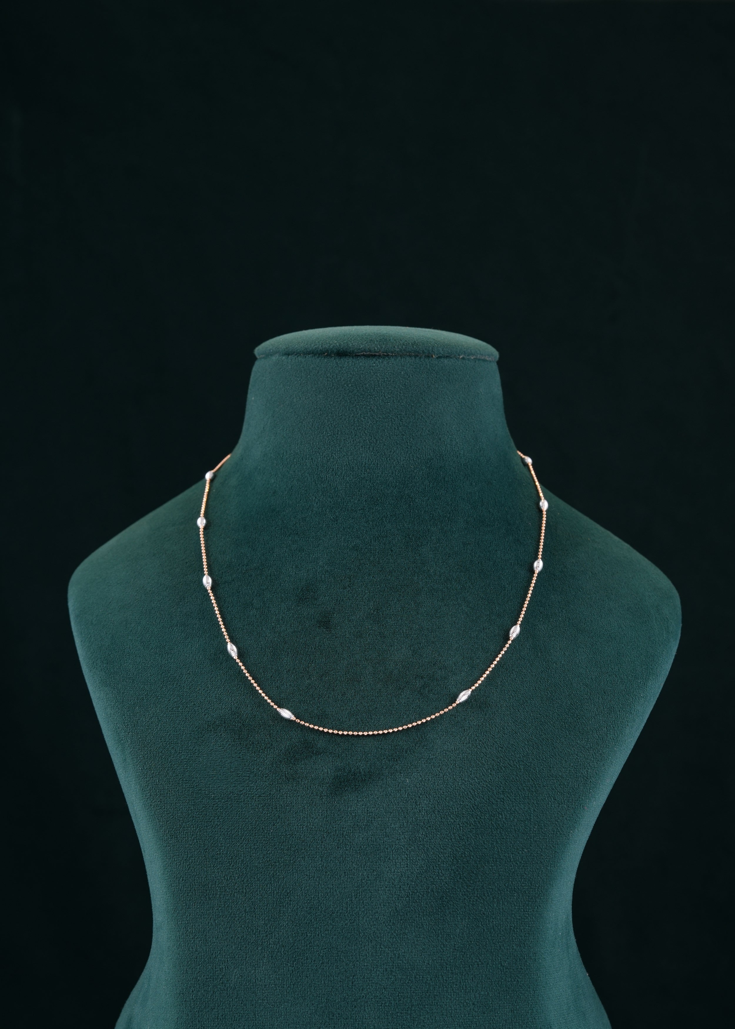 18KT CHOKER CHAIN