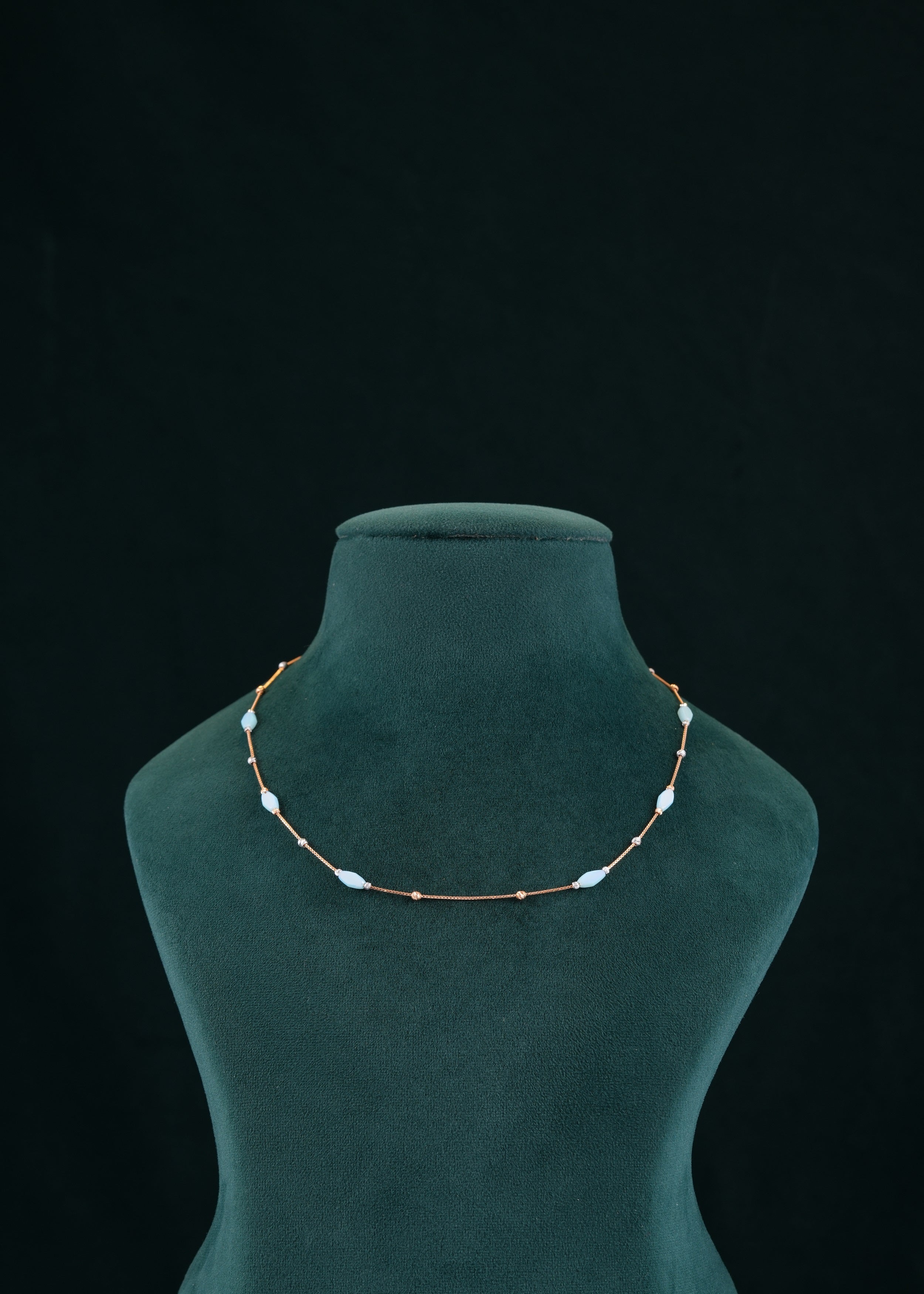 18KT CHOKER CHAIN