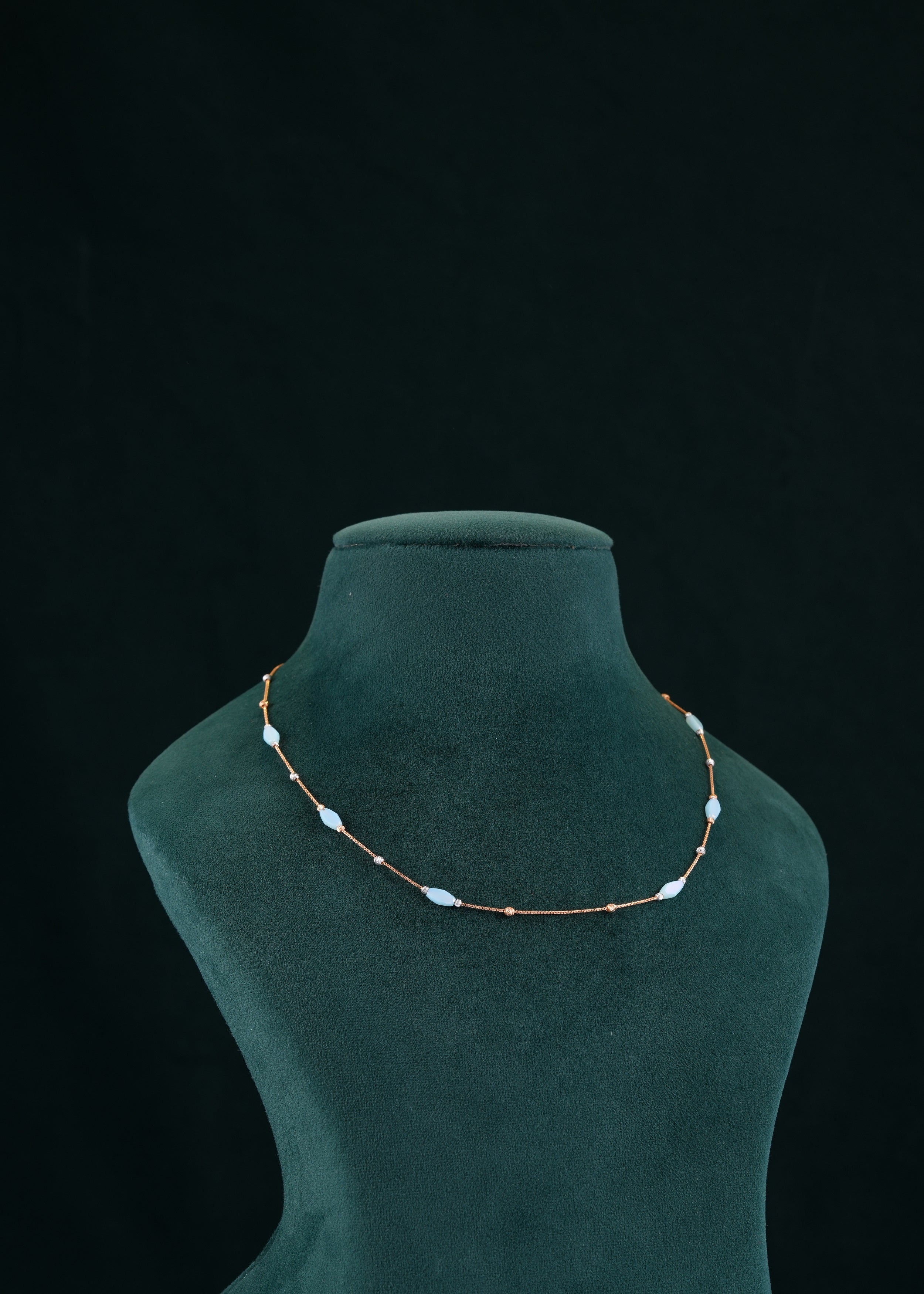 18KT CHOKER CHAIN