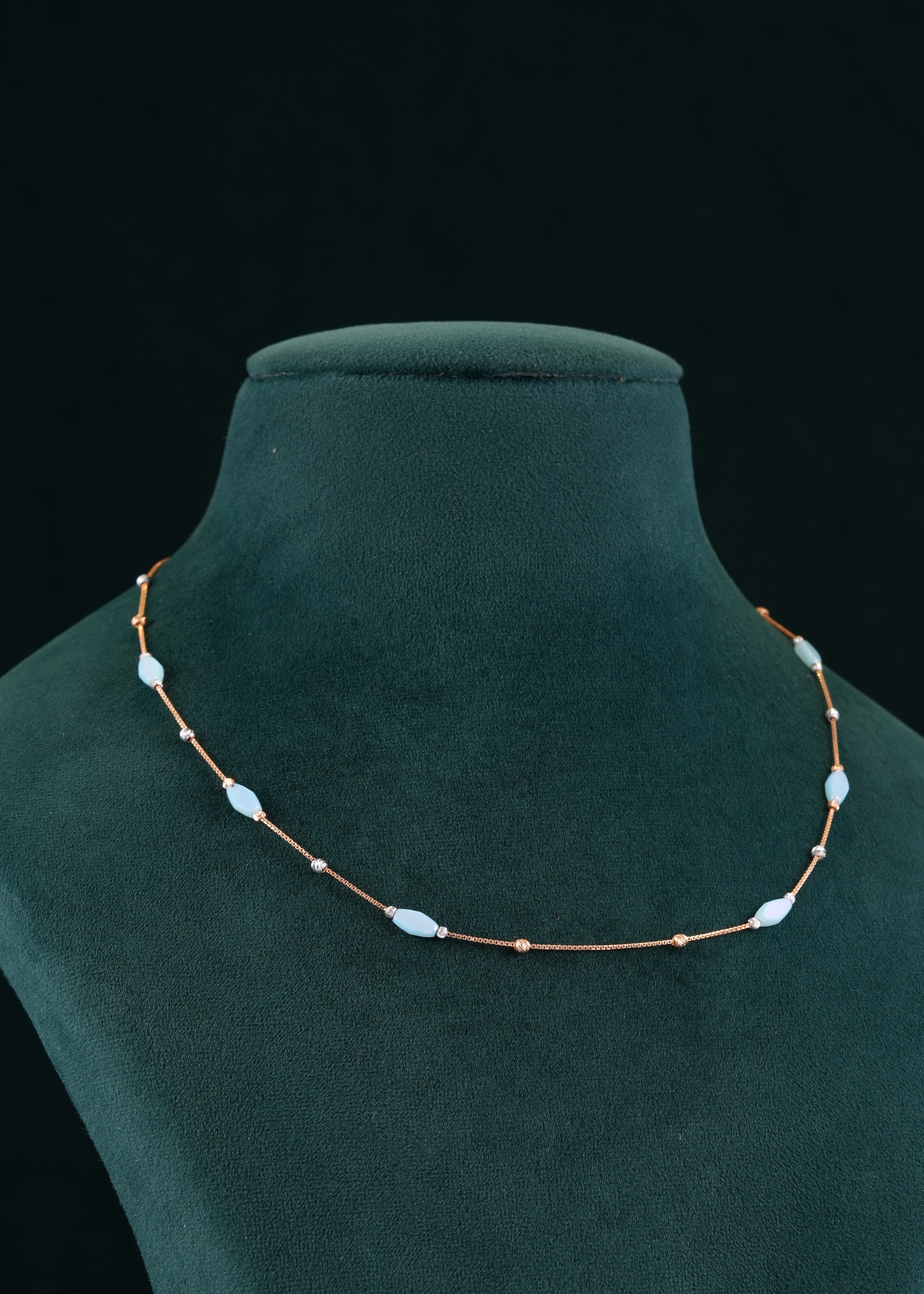 18KT CHOKER CHAIN