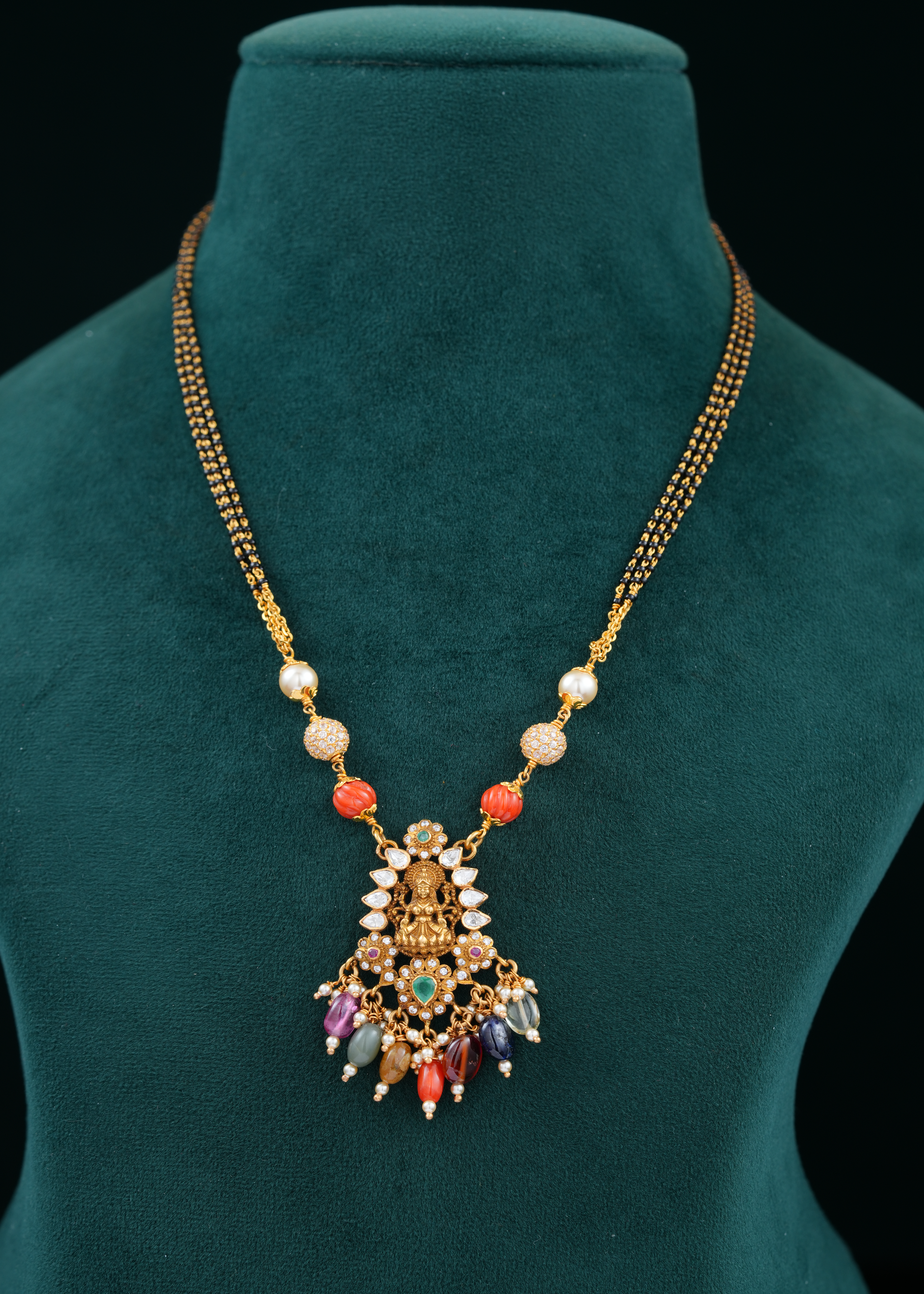 Lakshmi Devi Idol Mangalsutra