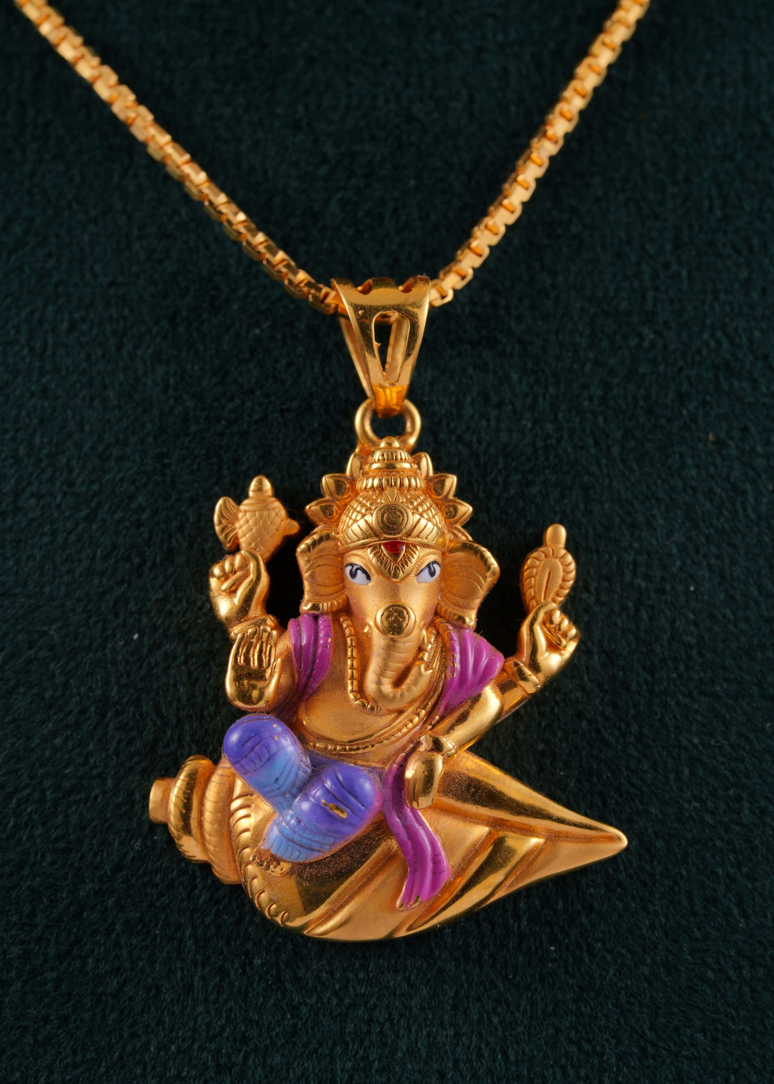 22KT GANPATI PENDANT