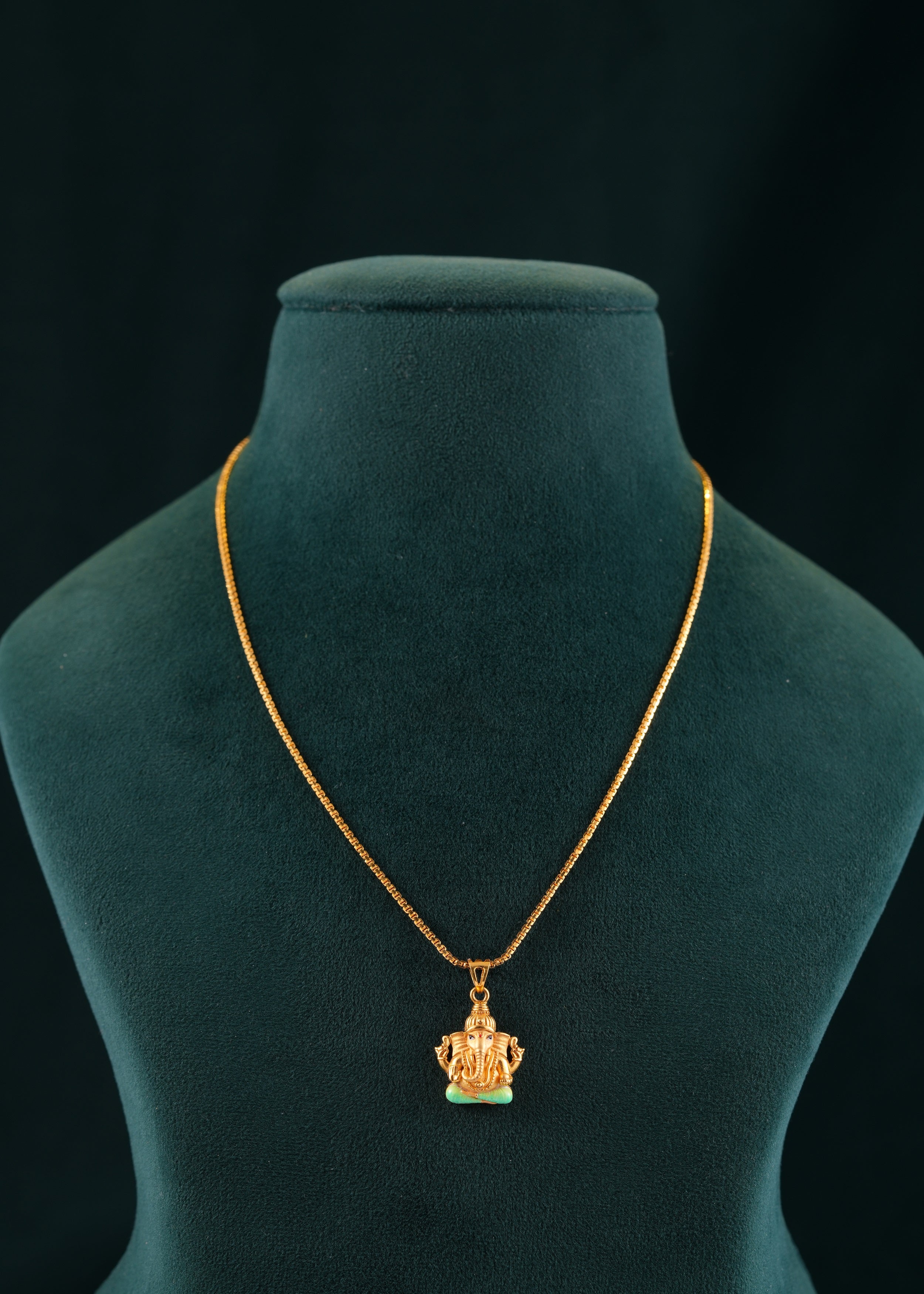 22KT GANPATI PENDANT