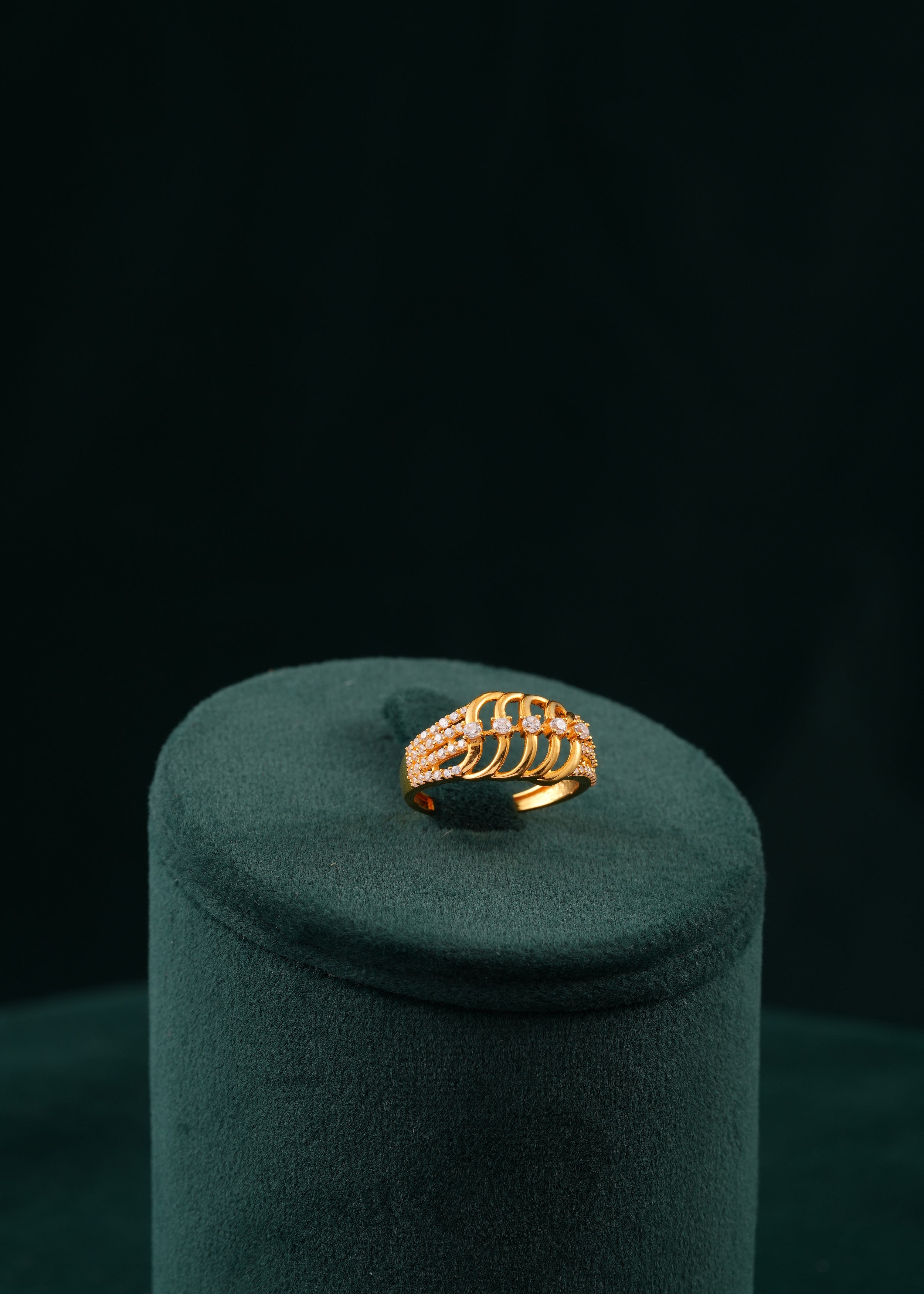 22KT STONE RING