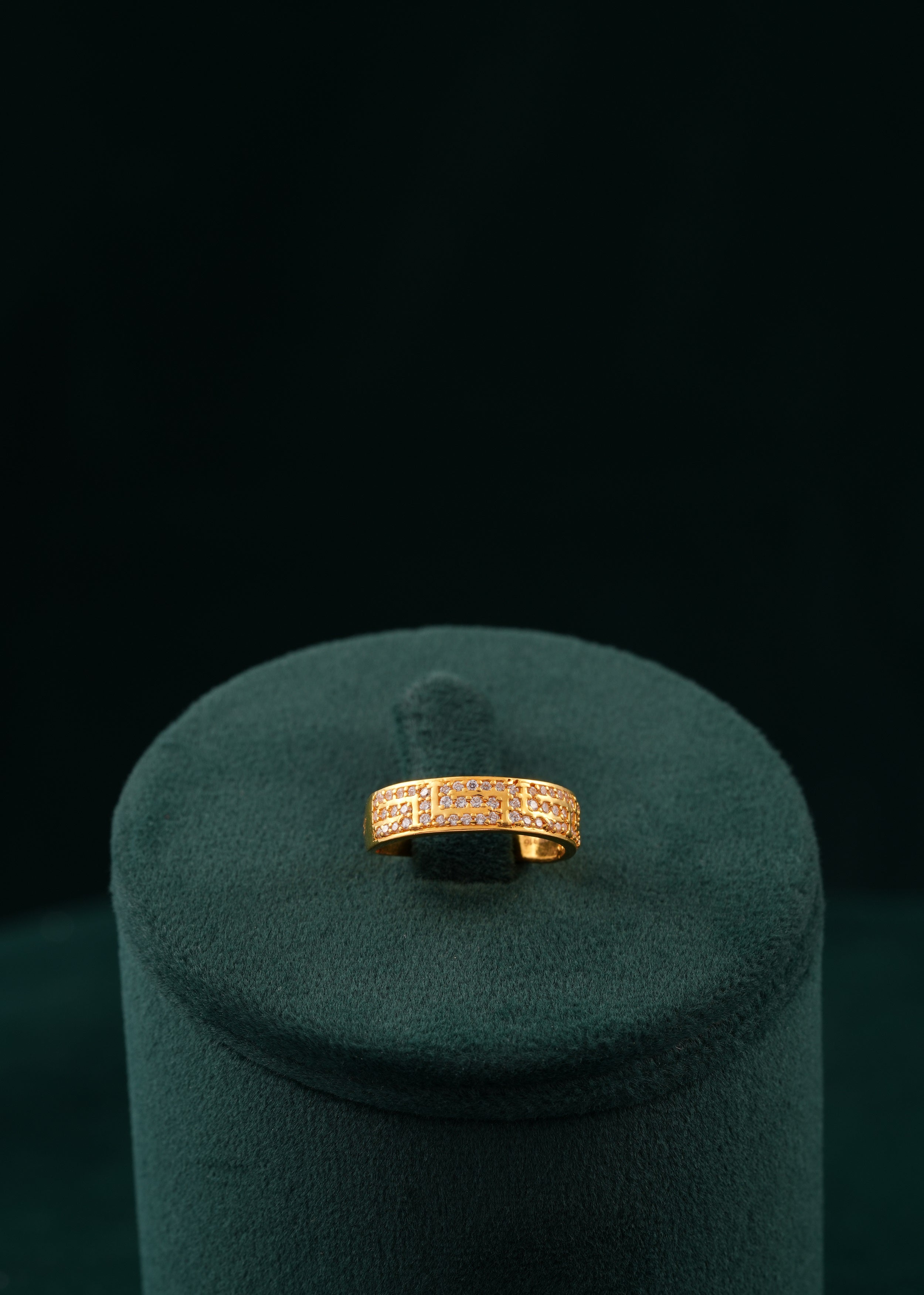 22KT STONE RING
