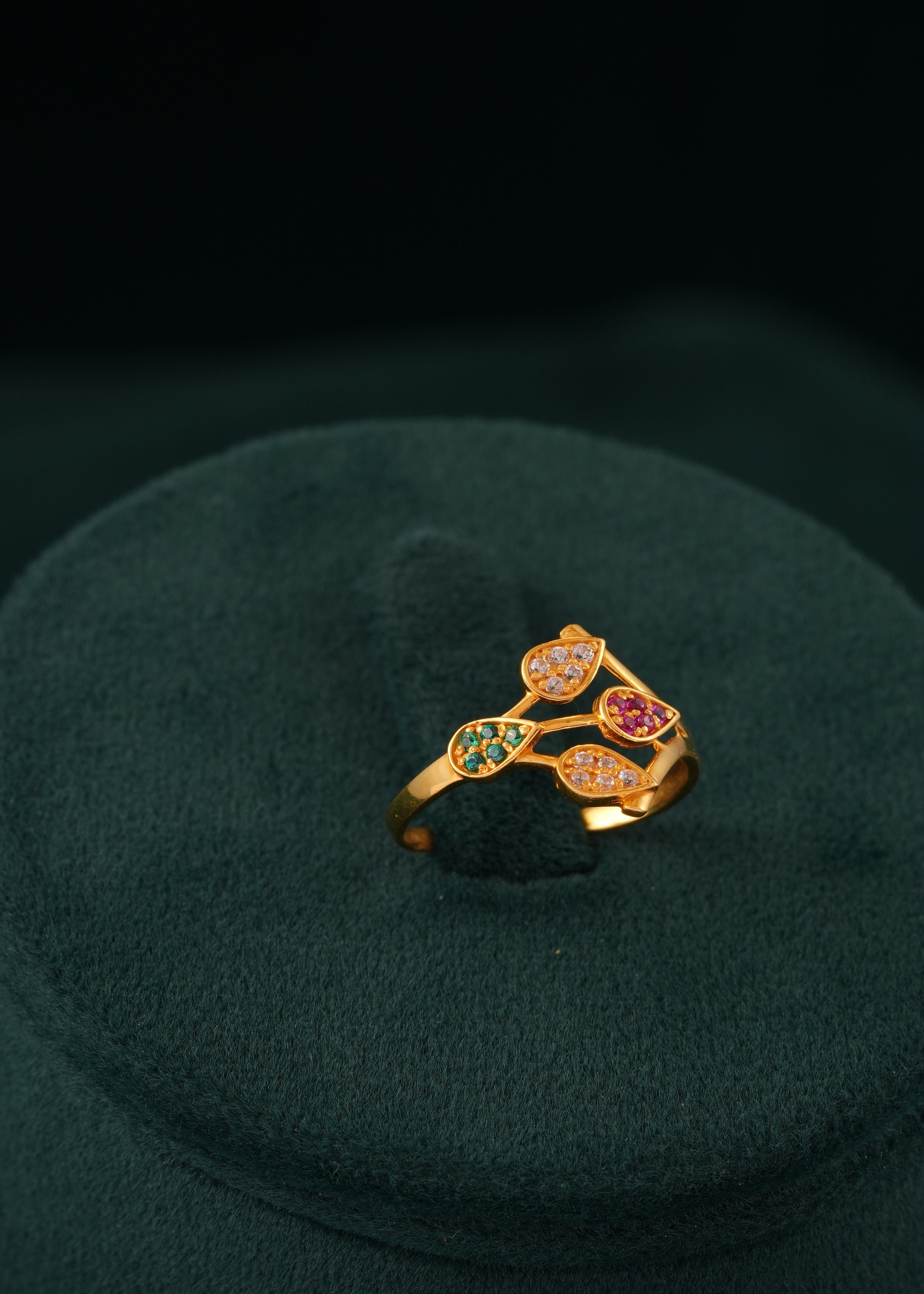22KT STONE RING
