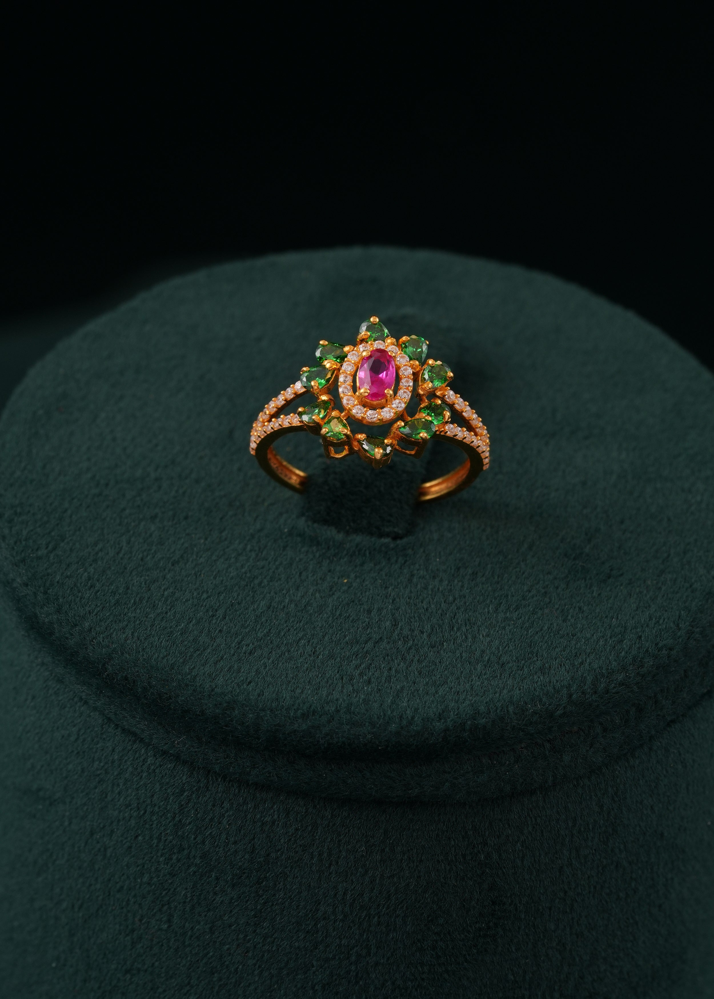 22KT STONE RING