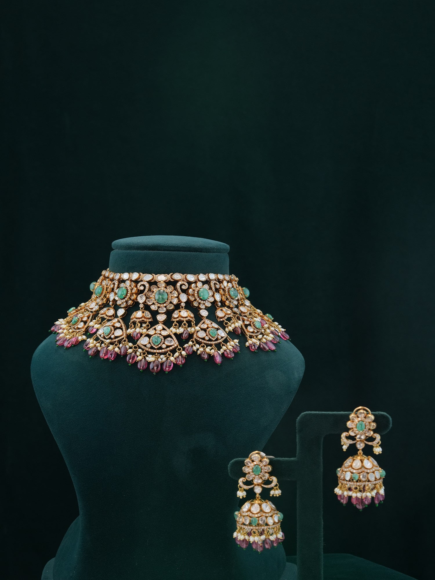 POLKI NECKLACE SET