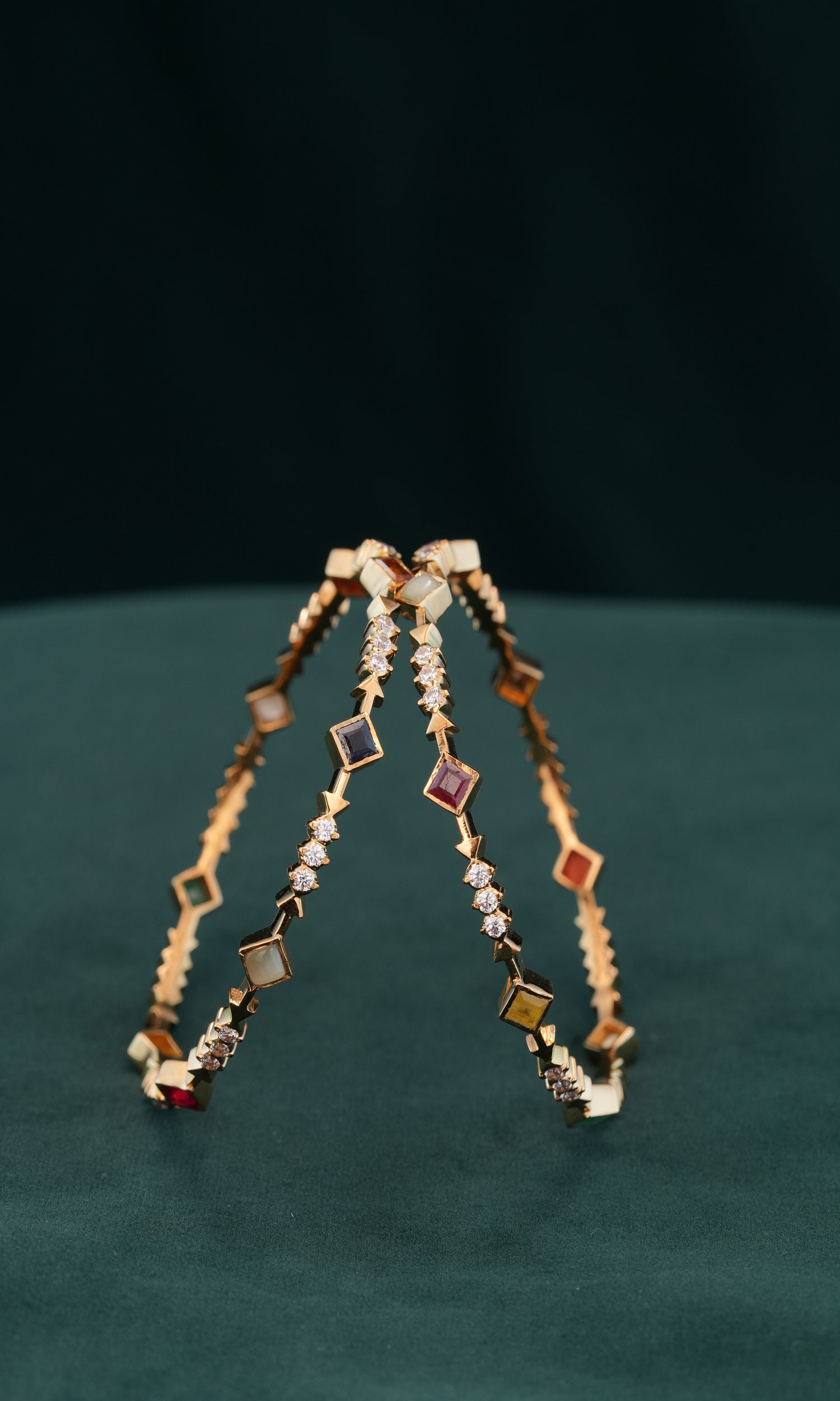 22kt BANGLES (2PCS)